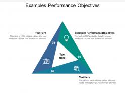Examples performance objectives ppt powerpoint presentation summary file formats cpb