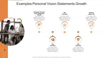 Examples Personal Vision Statements Growth In Powerpoint And Google Slides Cpb