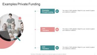 Examples Private Funding In Powerpoint And Google Slides Cpb