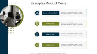 Examples Product Costs In Powerpoint And Google Slides Cpb