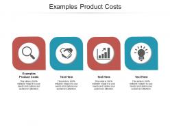 Examples product costs ppt powerpoint presentation example file cpb