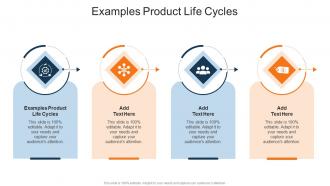 Examples Product Life Cycles In Powerpoint And Google Slides Cpb