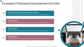 Examples Professional Development Activities In Powerpoint And Google Slides Cpb