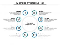 Examples progressive tax ppt powerpoint presentation professional good cpb
