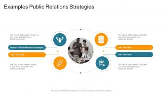 Examples Public Relations Strategies In Powerpoint And Google Slides Cpb