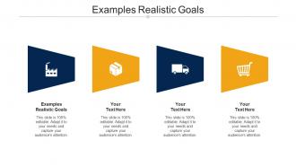 Examples Realistic Goals Ppt Powerpoint Presentation Model Samples Cpb