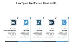 Examples restrictive covenants ppt powerpoint presentation outline themes cpb
