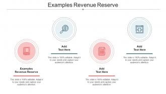 Examples Revenue Reserve Ppt Powerpoint Presentation Portfolio Slides Cpb