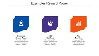 Examples Reward Power Ppt Powerpoint Presentation Ideas Designs Cpb