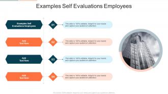Examples Self Evaluations Employees In Powerpoint And Google Slides Cpb