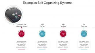 Examples Self Organizing Systems In Powerpoint And Google Slides Cpb