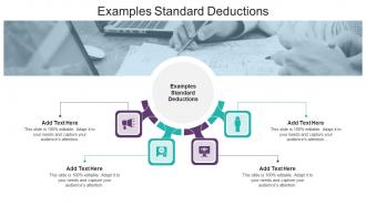 Examples Standard Deductions In Powerpoint And Google Slides Cpb