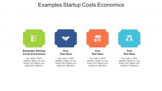 Examples startup costs economics ppt powerpoint presentation infographics themes cpb