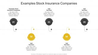 Examples Stock Insurance Companies In Powerpoint And Google Slides Cpb