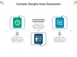 Examples strengths areas development ppt powerpoint presentation portfolio deck cpb