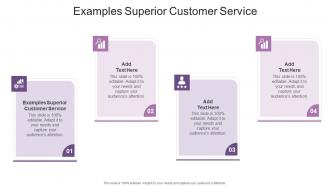 Examples Superior Customer Service In Powerpoint And Google Slides Cpb