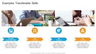 Examples Transferable Skills In Powerpoint And Google Slides Cpb