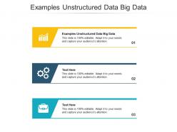 Examples unstructured data big data ppt powerpoint presentation inspiration graphics cpb