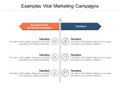 Examples viral marketing campaigns ppt powerpoint portfolio model cpb