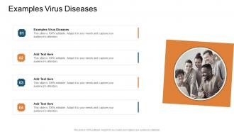 Examples Virus Diseases In Powerpoint And Google Slides Cpb