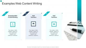 Examples Web Content Writing In Powerpoint And Google Slides Cpb