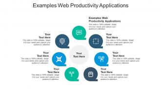 Examples web productivity applications ppt powerpoint presentation file background cpb