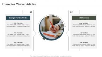 Examples Written Articles In Powerpoint And Google Slides Cpb
