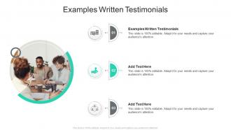 Examples Written Testimonials In Powerpoint And Google Slides Cpb