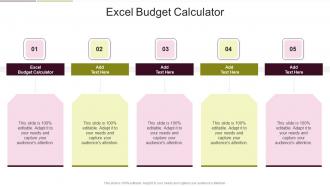 Excel Budget Calculator In Powerpoint And Google Slides Cpb