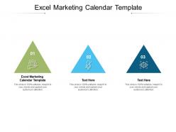 Excel marketing calendar template ppt powerpoint presentation pictures influencers cpb