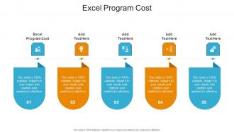 Excel Program Cost In Powerpoint And Google Slides Cpb