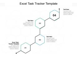 Excel task tracker template ppt powerpoint presentation summary design ideas cpb