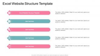 Excel Website Structure Template In Powerpoint And Google Slides Cpb