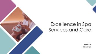 Excellence In Spa Services And Care PPT PowerPoint AT