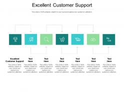 Excellent customer support ppt powerpoint presentation inspiration infographics cpb