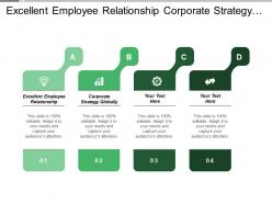 Excellent employee relationship corporate strategy globally scale advantage