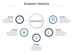 Exception hierarchy ppt powerpoint presentation ideas influencers cpb