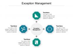 Exception management ppt powerpoint presentation inspiration cpb