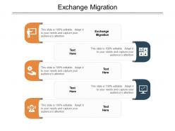 Exchange migration ppt powerpoint presentation outline design ideas cpb