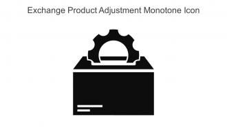 Exchange Product Adjustment Monotone Icon In Powerpoint Pptx Png And Editable Eps Format
