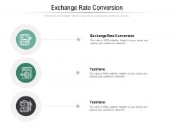 Exchange rate conversion ppt powerpoint presentation outline show cpb