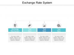 Exchange rate system ppt powerpoint presentation gallery themes cpb