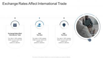 Exchange Rates Affect International Trade In Powerpoint And Google Slides Cpb