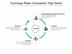 Exchange rates comparison high street ppt powerpoint presentation show pictures cpb