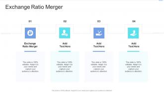 Exchange Ratio Merger In Powerpoint And Google Slides Cpb