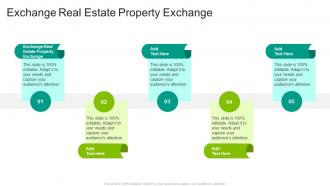 Exchange Real Estate Property Exchange In Powerpoint And Google Slides Cpb