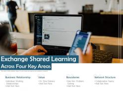 Exchange Shared Learning Across Four Key Areas
