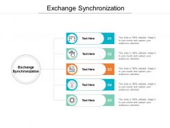 Exchange synchronization ppt powerpoint presentation pictures summary cpb
