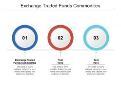 Exchange traded funds commodities ppt powerpoint presentation graphics cpb