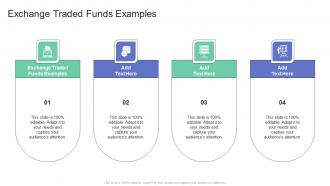 Exchange Traded Funds Examples In Powerpoint And Google Slides Cpb